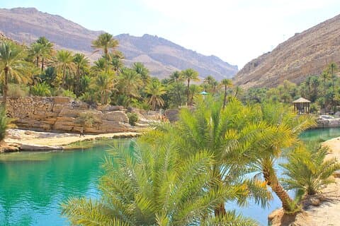 Dagstur til Wadi Bani Khalid og Wahiba Sands