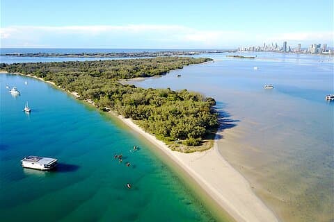 Gold Coast Discovery Kayak Tour Aventura na Natureza de Broadwater