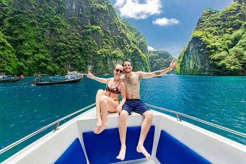 Phi Phi and Bamboo Snorkeling by Luxury Speedboat from Phuket