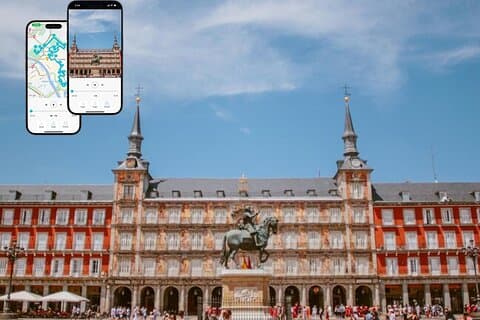 Madrid Altstadt-Tour mit Mobile App