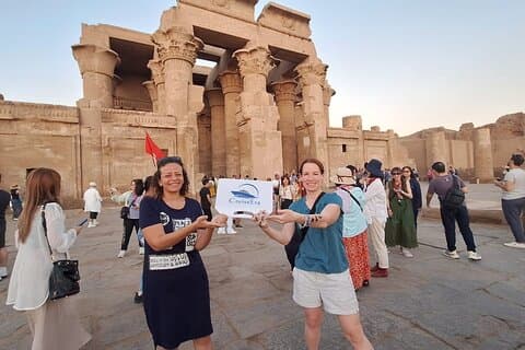 Privat tur till Edfu och Kom Ombo Templen från Luxor