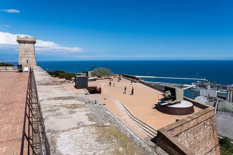 Gereserveerde toegang tot Montjuic Castle Barcelona met kabelbaan
