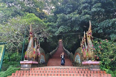 Afternoon trip: Doi Suthep & Wat Phalat + Evening monks chanting
