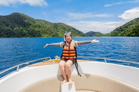2 días 1 noche de tour de snorkel en las Islas Surin desde Phuket