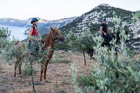 Dorgali Panoramic Horseback Tour i Orosei-bugten