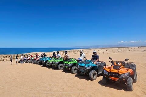 Sunset Quad Biking Adventure in Agadir with Tea Break