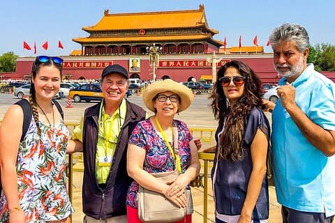 Gran Muralla Mutianyu, Ciudad Prohibida, Plaza de Tiananmen