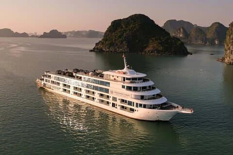 Luxury Cruise 2 - dag Udforsk Halong Bay fra Hanoi