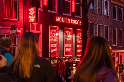 Amsterdam Red Light District Walking Tour in EN/DE/IT/ES/FR