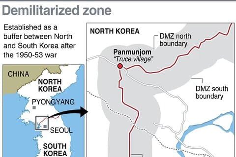 Koreansk demilitarisert sone (DMZ) og Leeum-museet