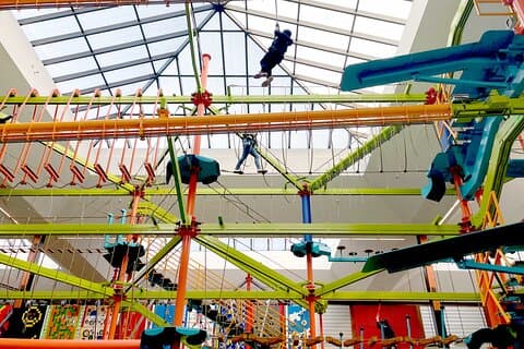 Santa Fe Adventure High Ropes Course & Climbing Indoor Attraction