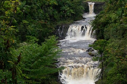 Umauma Triple Tier Waterfall Rappel and River Tour