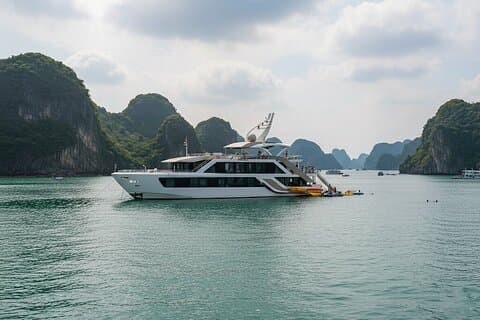 Luxury Lan Ha Bay Full-Day Cruise from Cat Ba Island: Biking