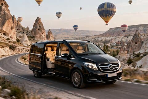 Cappadocië rood / groene lijn tour met privé auto vanuit Goreme