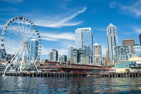 Visite privée à pied et croisière à Seattle
