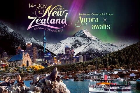 14-tägige malerische Entdeckungstour durch Neuseeland
