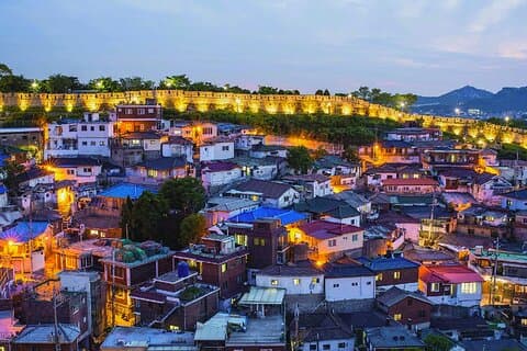 Seoul City Night View og Foodie Walking Tour