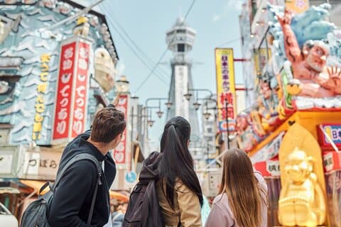 Visita à cultura pop privada de Osaka: Hotéis em Tenma to Dotonbori
