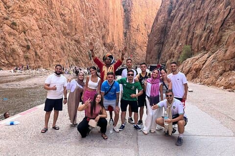 4 Tage Marrakesch nach Sahara Wüstentour mit Kamelritt