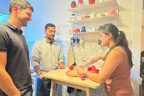 Private Authentic Indian Cooking Class in Antwerp with Aastha