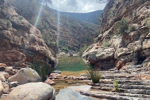 Tizgui Valley Hiking and swimming