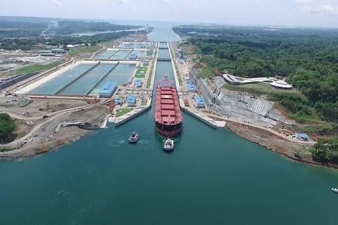 Visite du canal de Panama : Nouvelles écluses Agua Clara, Gatun et pont atlantique