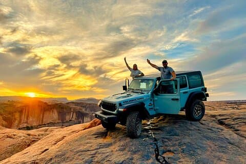 BEST! Jeep Rubicon You-Drive 4X4 Adventure Tour in Moab