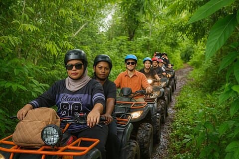 Langkawi ATV Jungle Ride à Durian Perangin Waterfall