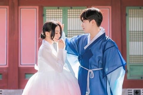 Gyeongbokgung-palasset, seoul med gigibebe hanbok-utleie