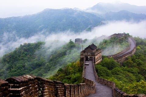Beijing Mutianyu Great Wall privat resa flytande Engelska Driver