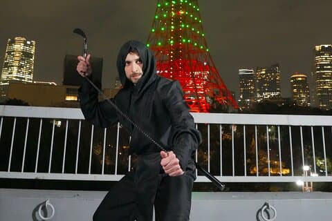 Samurai, Ninja und Geisha Videoaufnahmen