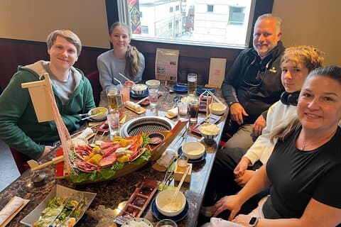 Custom Wagyu Grill Experience in Japan at Ninja Yakiniku Asakusa