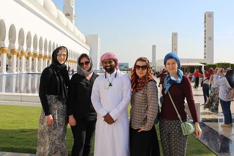 Abu Dhabi City Tour Grande Mesquita de Ras Al Khaimah