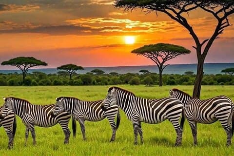 Mikumi Um safari de um dia de Zanzibar