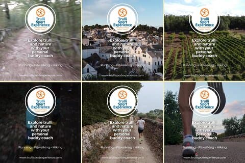 Explore trulli and nature with your personal fitness coach