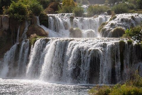 Private Krka-Wasserfall-Tour für Kreuzfahrtgäste vom Hafen Zadar
