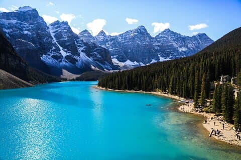 Fra Canmore Scenic Halvdagstur til Lake Louise og Moraine Lake