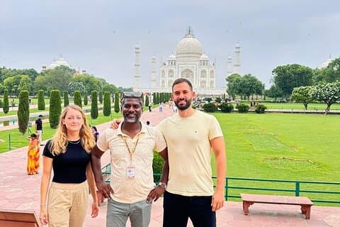 Von Delhi : Taj Mahal Sonnenaufgang & Agra Fort Tour : All Inclusive
