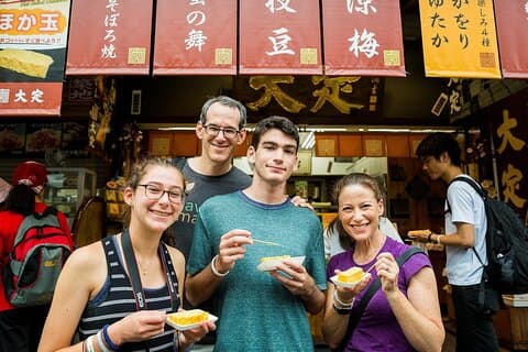 Tsukiji Vismarkt Eten en wandelen Tour Experience