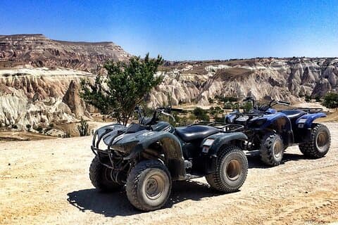 Cappadocia eftermiddagstur Avanos Uçhisar og solnedgang ATV