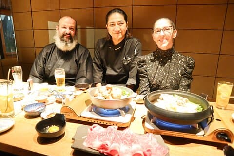 渋谷・中目黒の本格すき焼きディナーと生活
