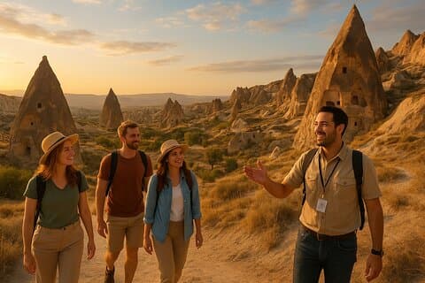 Cappadocia Red (North) Tour med lunsj og entréavgift