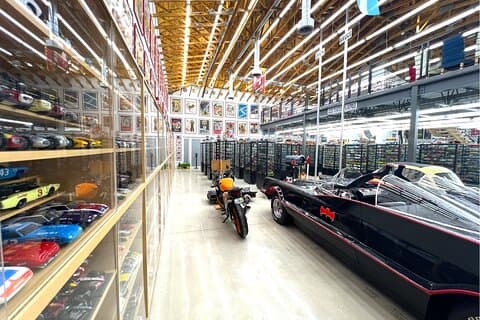 Goldvarg Collection Skala Modell Bilmuseum Upplevelse