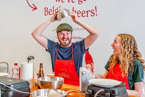The Waffles 'n Beer Workshop i Bruxelles Centre