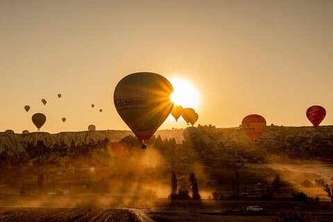 Cappadocia: Excursão com balão de ar quente com transferência de hotel