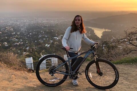 Hollywood Sign Private E-Bike Ride