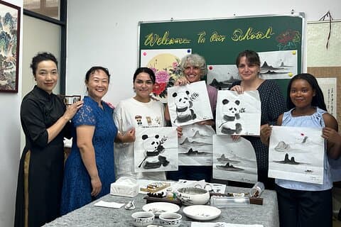 Chengdu Kalligrafie en Chinese Schilderklas
