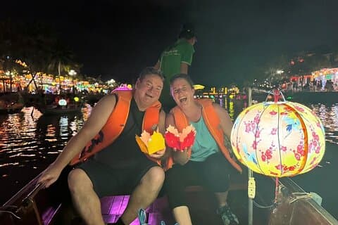Hoi An Ancient City -Sampan Boat Ride- Night Market- Lanterns