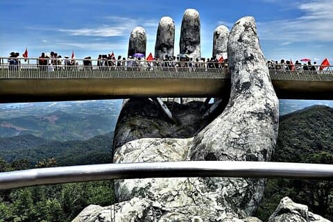 Golden Bridge Ba Na Hills- Dragon Bridge - Marble Mountains