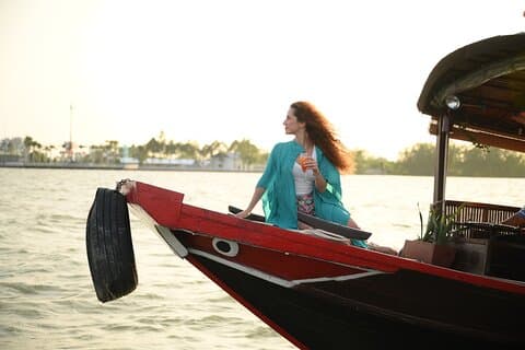 Victoria Can Tho Sunset Cruise along the Hau River